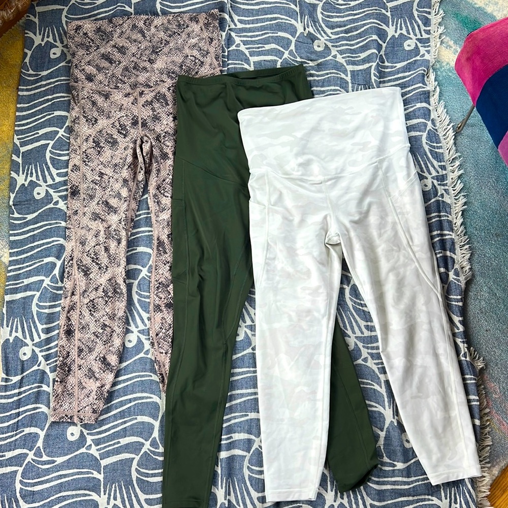 3 maternity workout pants